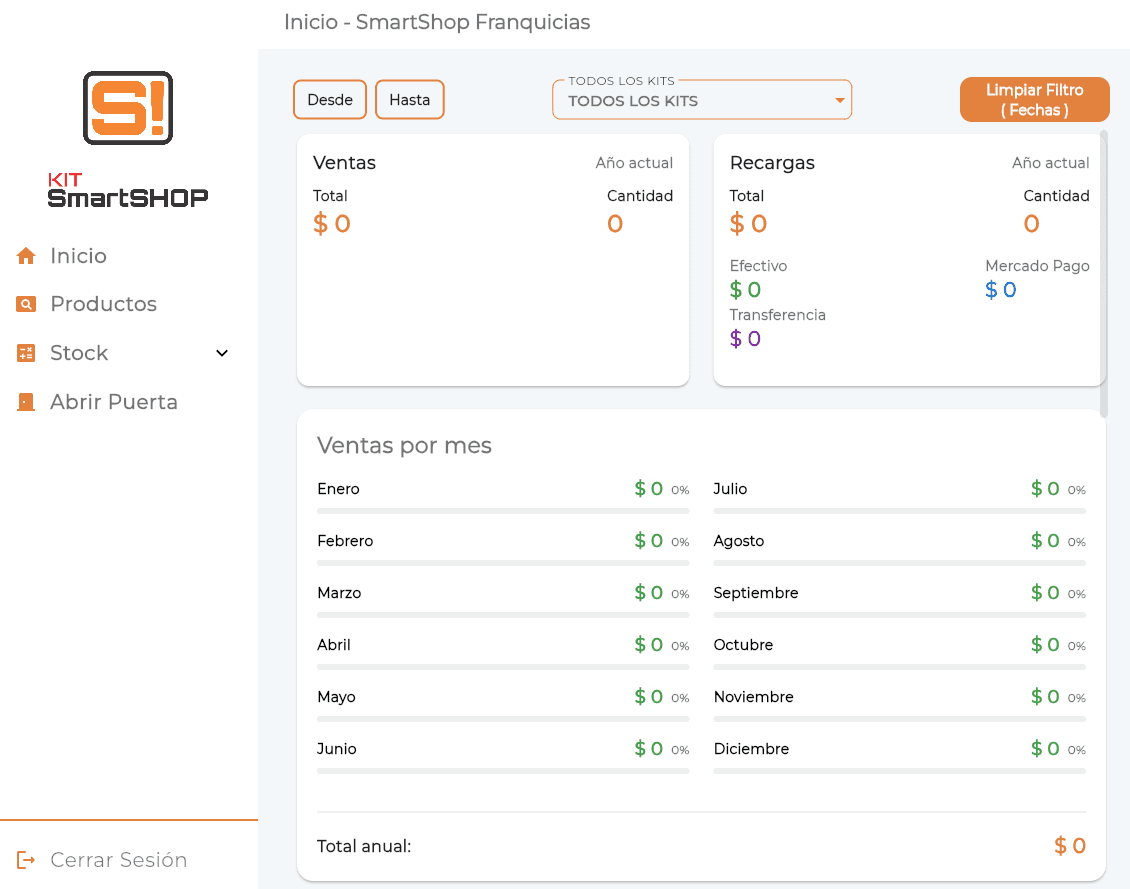 Dashboard QEIAX